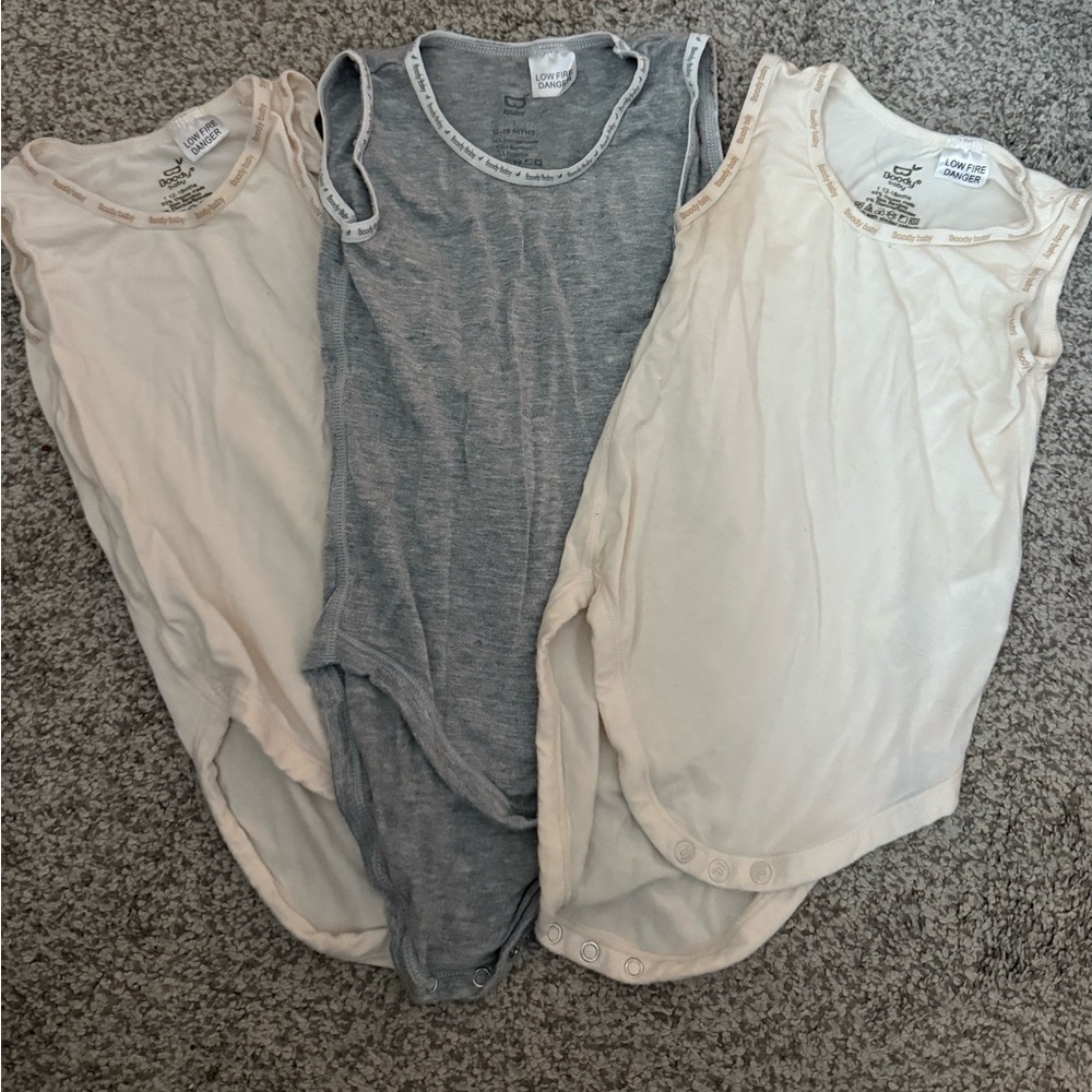 Boody Baby Gray Sleeveless Top